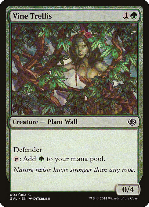 Vine Trellis highlighted card art
