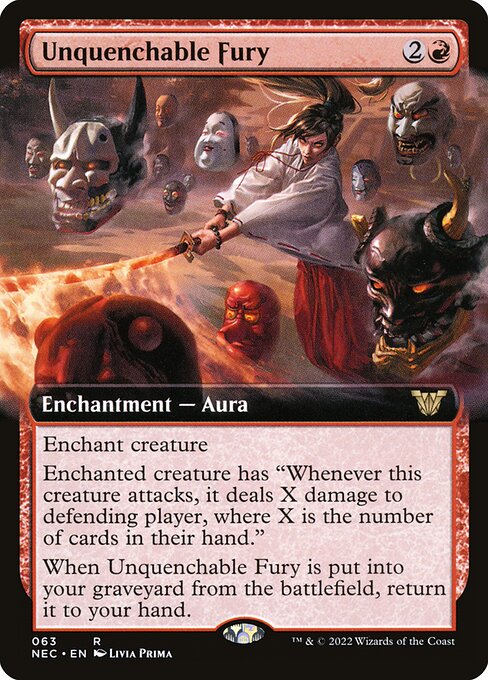 Unquenchable Fury highlighted card art