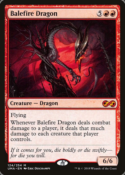 Balefire Dragon from Ultimate Masters