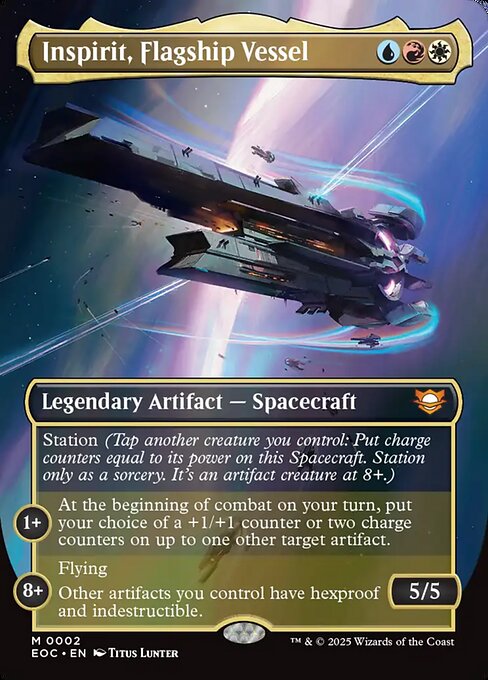 Inspirit, Flagship Vessel highlighted card art