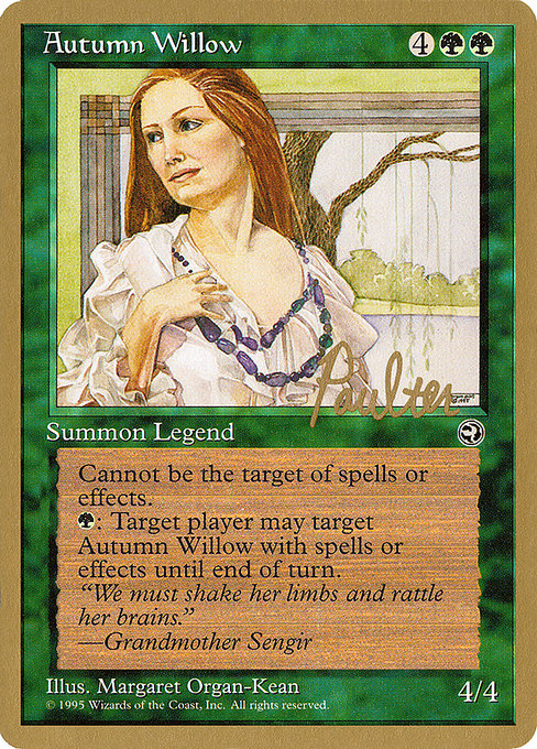 Autumn Willow from Pro Tour Collector Set