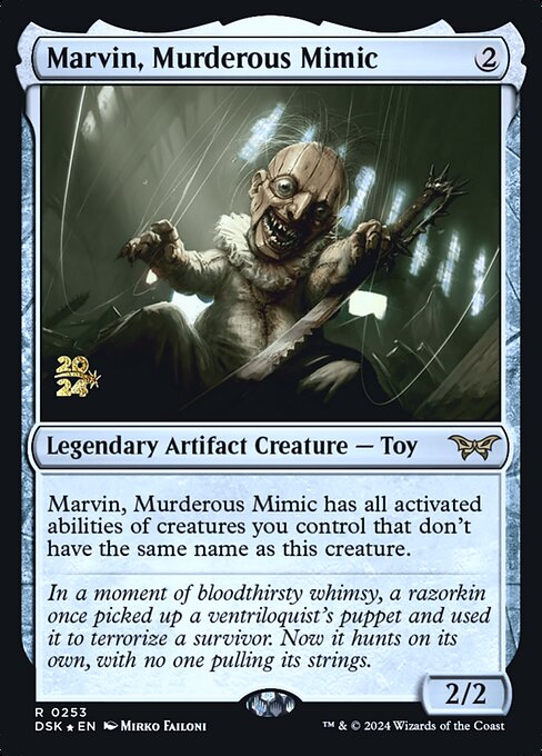 Marvin, Murderous Mimic highlighted card art