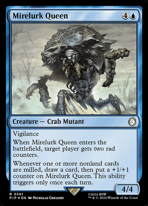 Mirelurk Queen highlighted card art