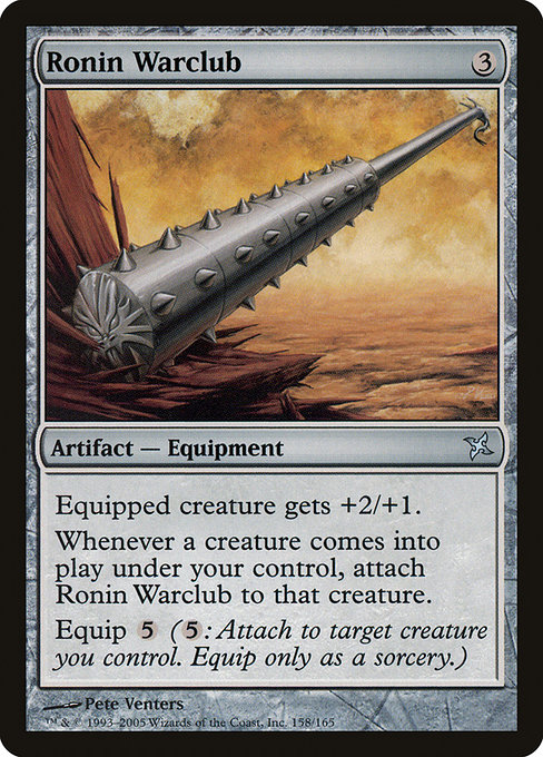 Ronin Warclub highlighted card art