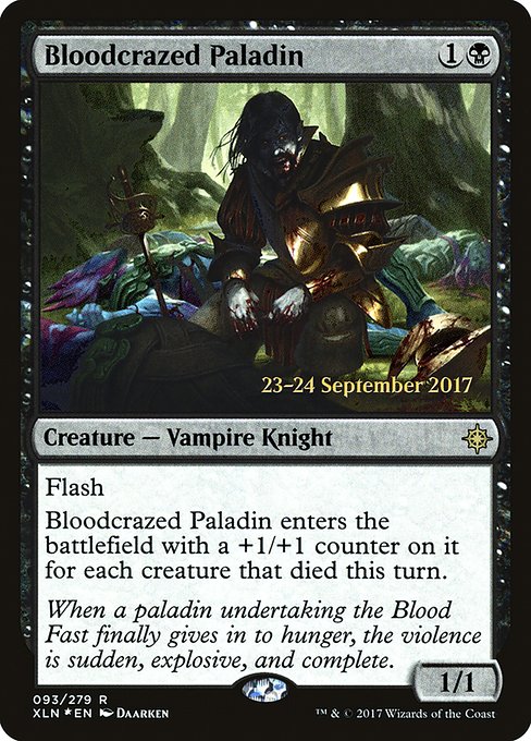 Bloodcrazed Paladin from Ixalan Promos