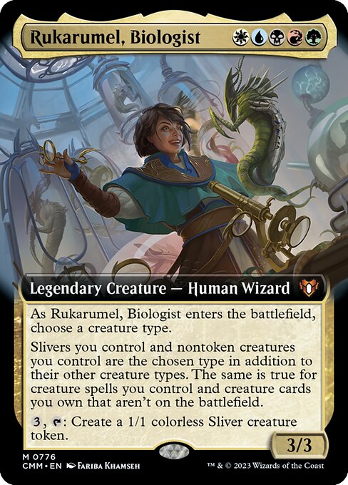Rukarumel, Biologist from Commander Masters