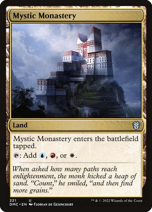 Mystic Monastery from Dominaria United Commander