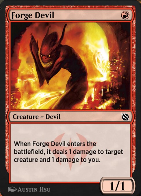 Forge Devil highlighted card art