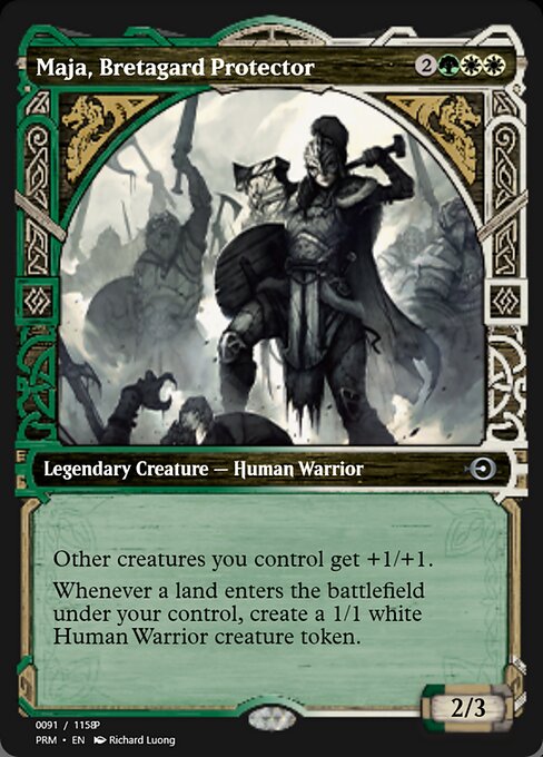 Maja, Bretagard Protector from Magic Online Promos