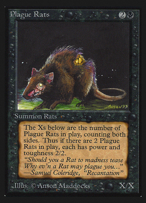Plague Rats from Intl. Collectors' Edition