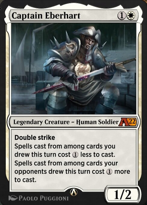 Captain Eberhart highlighted card art