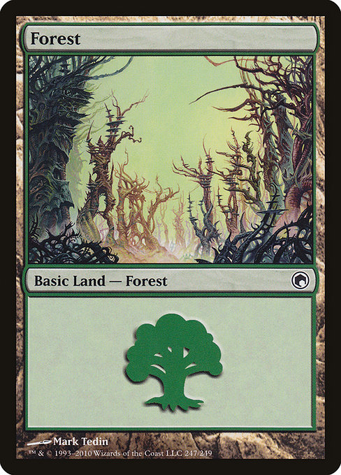 Forest from Scars of Mirrodin