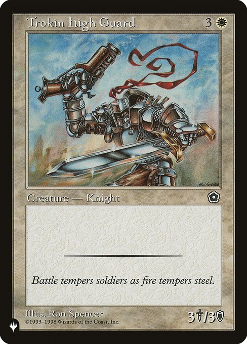 Trokin High Guard highlighted card art