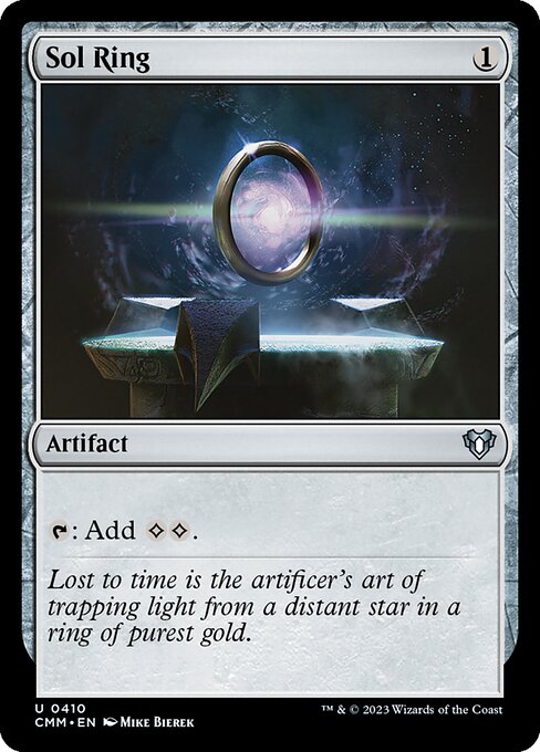 Sol Ring from Commander Masters