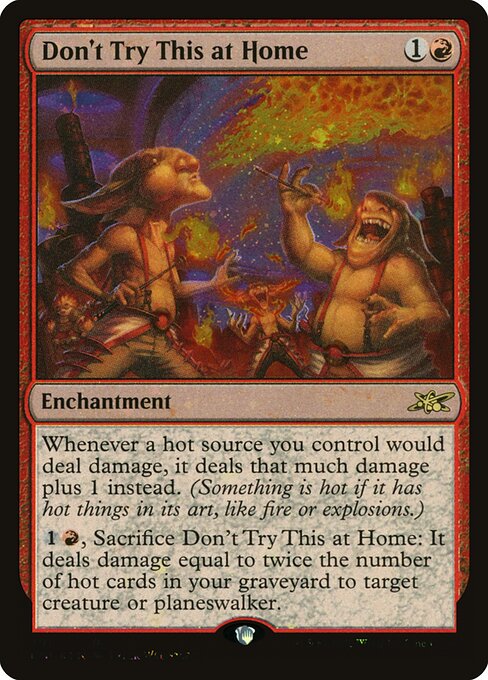 Don't Try This at Home highlighted card art