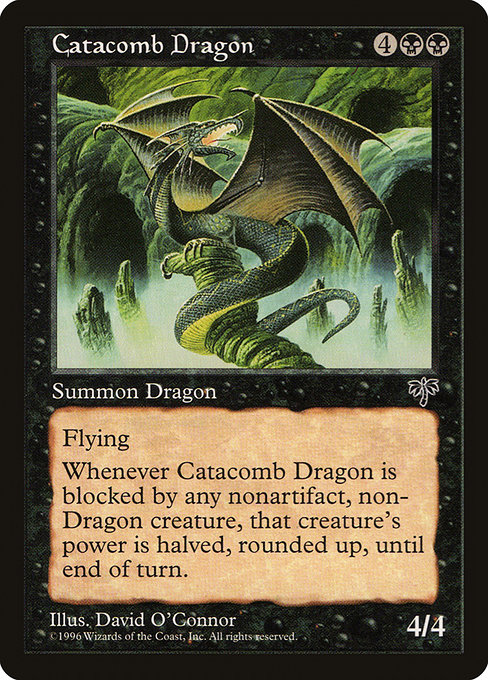 Catacomb Dragon highlighted card art