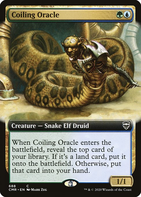 Coiling Oracle from Commander Legends