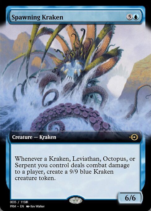 Spawning Kraken highlighted card art
