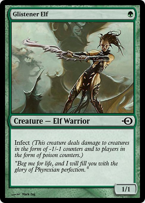 Glistener Elf highlighted card art