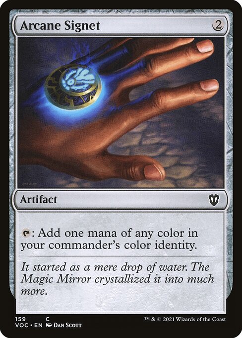 Arcane Signet from Crimson Vow Commander