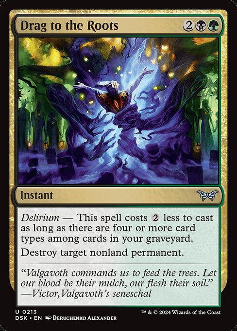Drag to the Roots highlighted card art
