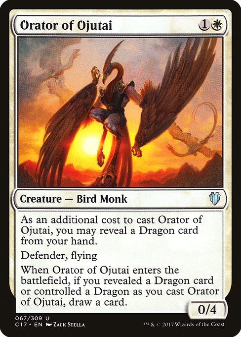 Orator of Ojutai highlighted card art