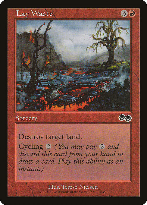 Lay Waste from Urza's Saga