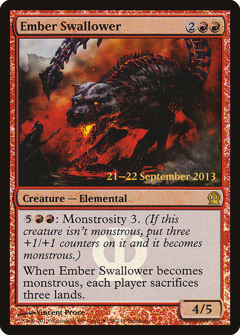Ember Swallower from Theros Promos