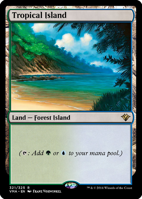 Tropical Island from Vintage Masters
