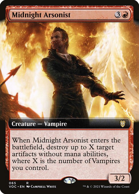 Midnight Arsonist highlighted card art