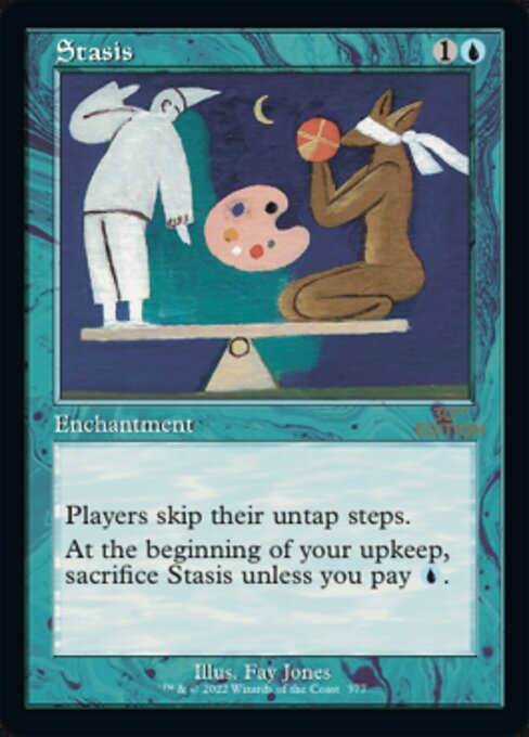 Stasis highlighted card art
