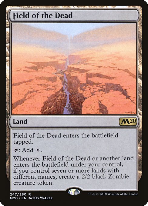 Field of the Dead from Core Set 2020