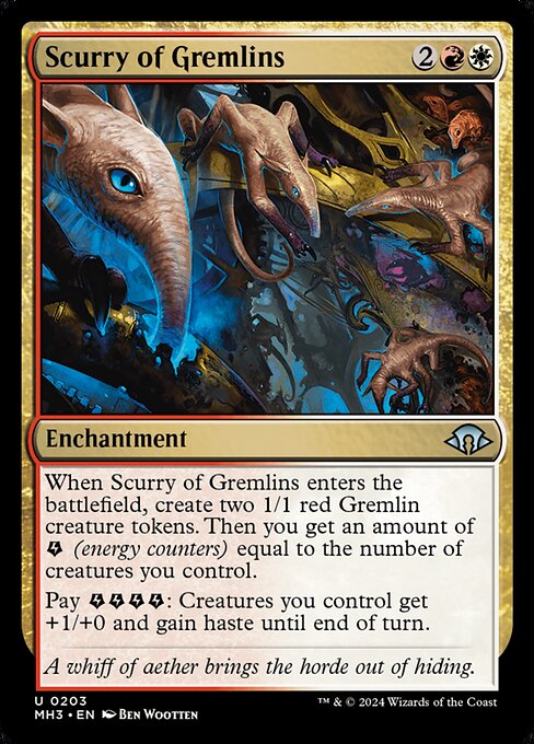Scurry of Gremlins highlighted card art