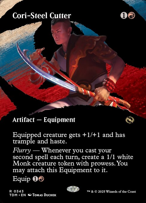 Cori-Steel Cutter highlighted card art
