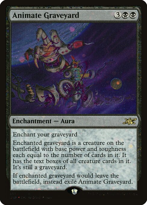 Animate Graveyard highlighted card art