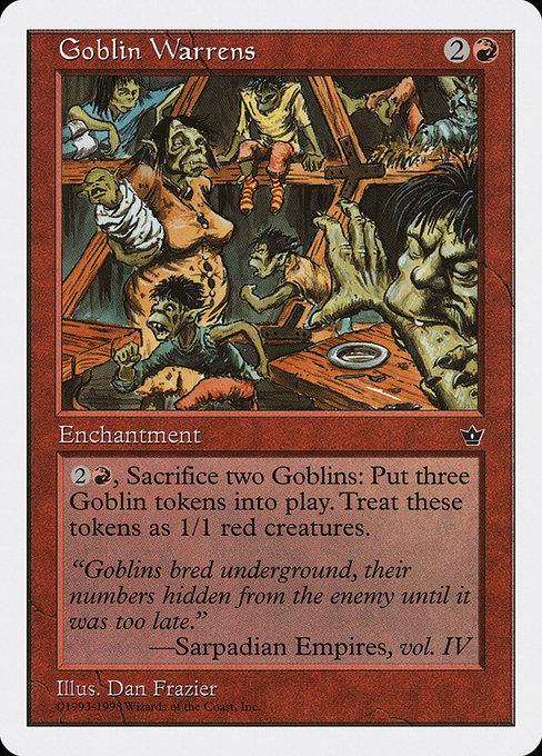 Goblin Warrens from Anthologies