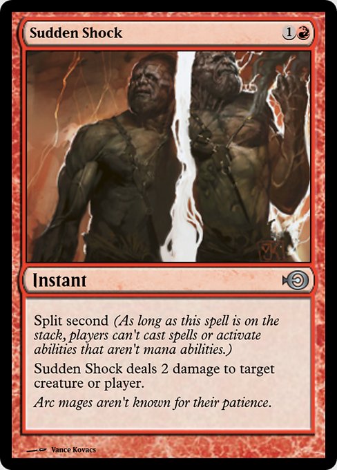 Sudden Shock from Magic Online Promos