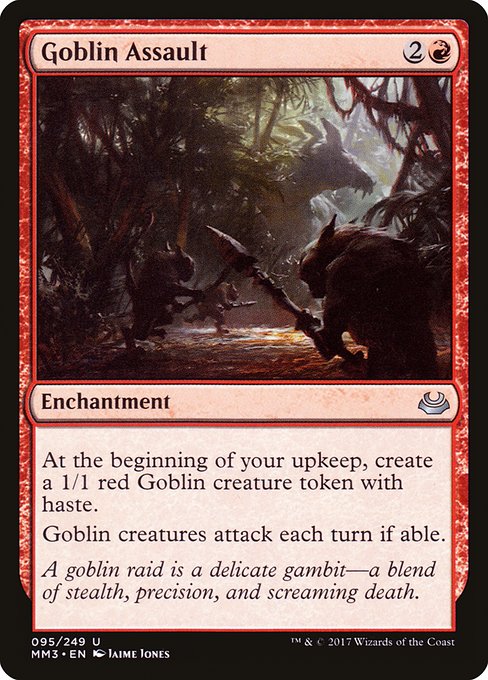 Goblin Assault from Modern Masters 2017