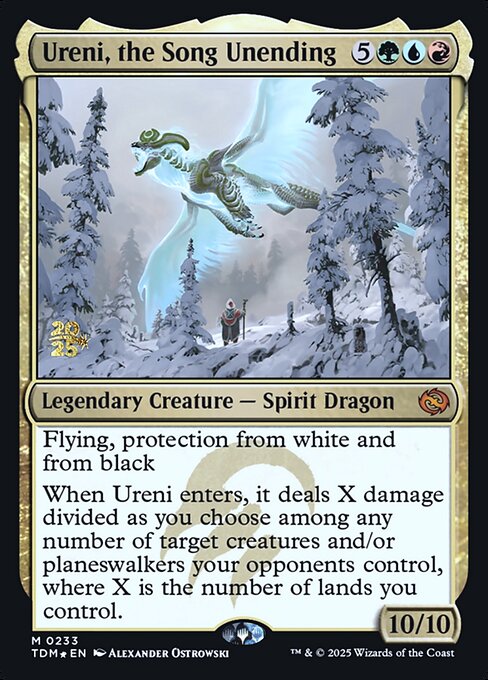 Ureni, the Song Unending from Tarkir: Dragonstorm Promos