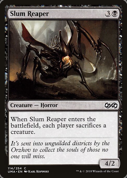 Slum Reaper highlighted card art