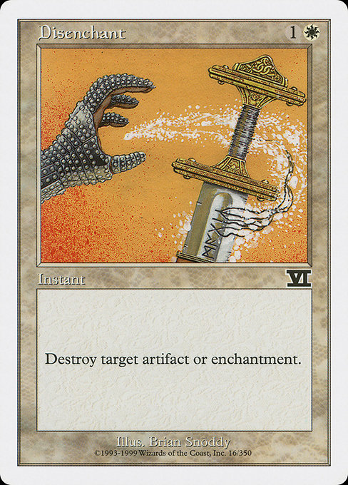 Disenchant from Classic Sixth Edition