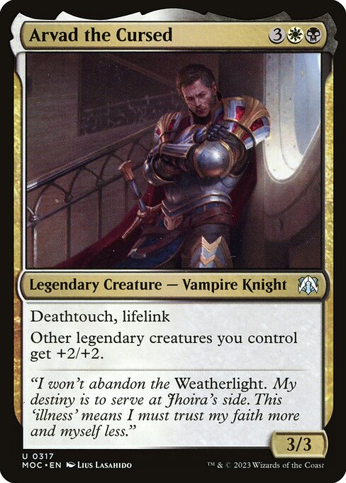 Arvad the Cursed highlighted card art