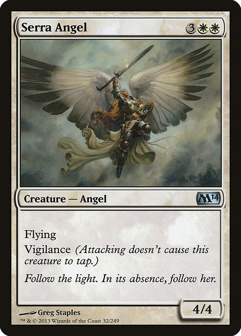 Serra Angel from Magic 2014