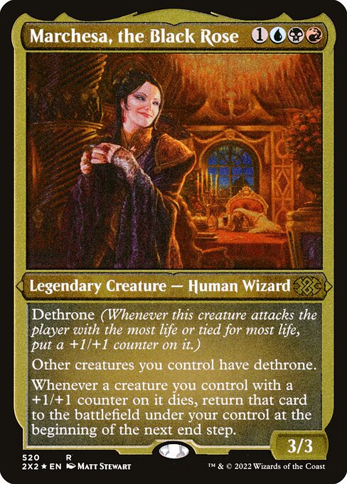 Marchesa, the Black Rose from Double Masters 2022