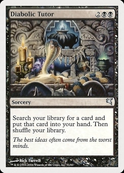 Diabolic Tutor from Hachette UK