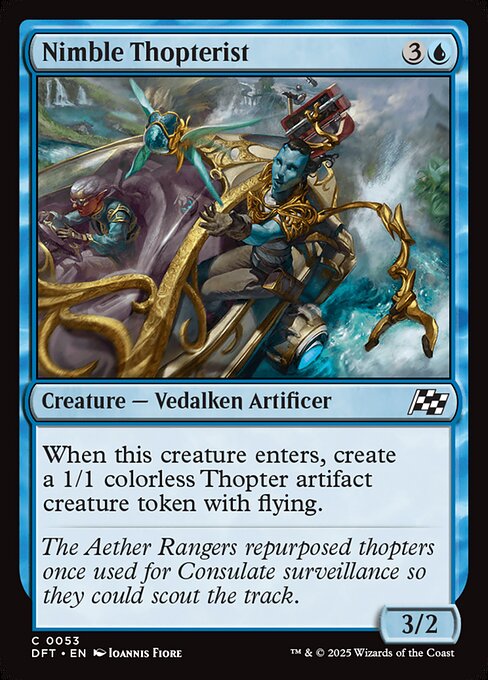 Nimble Thopterist highlighted card art