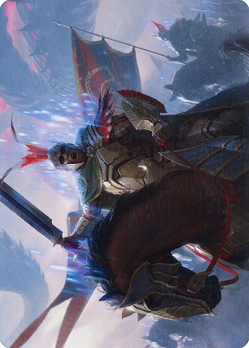 Marshal of Zhalfir // Marshal of Zhalfir from March of the Machine Art Series