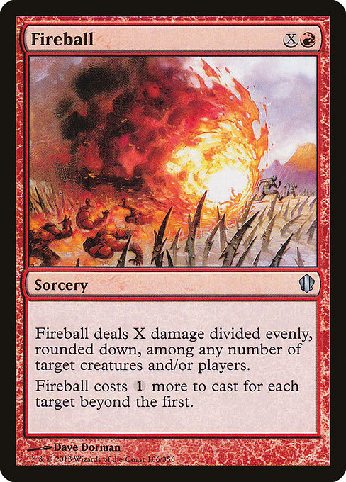 Fireball from Commander 2013