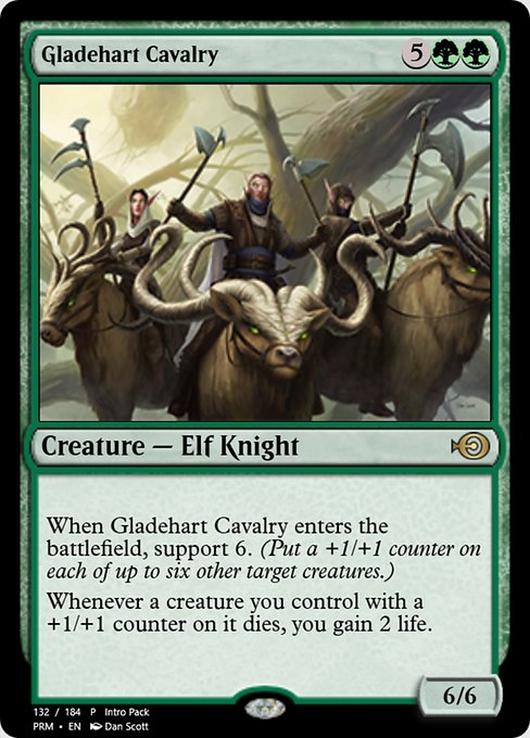 Gladehart Cavalry from Magic Online Promos