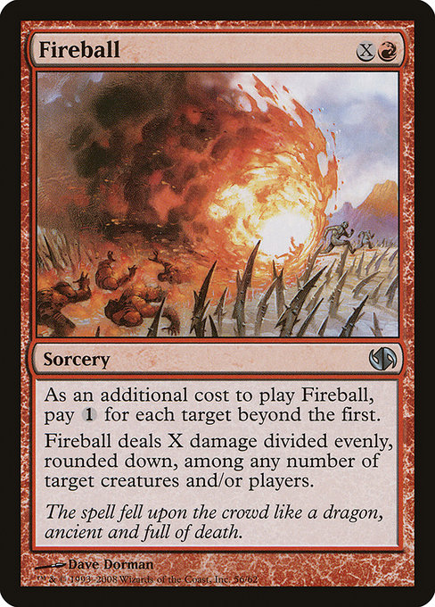 Fireball from Duel Decks: Jace vs. Chandra